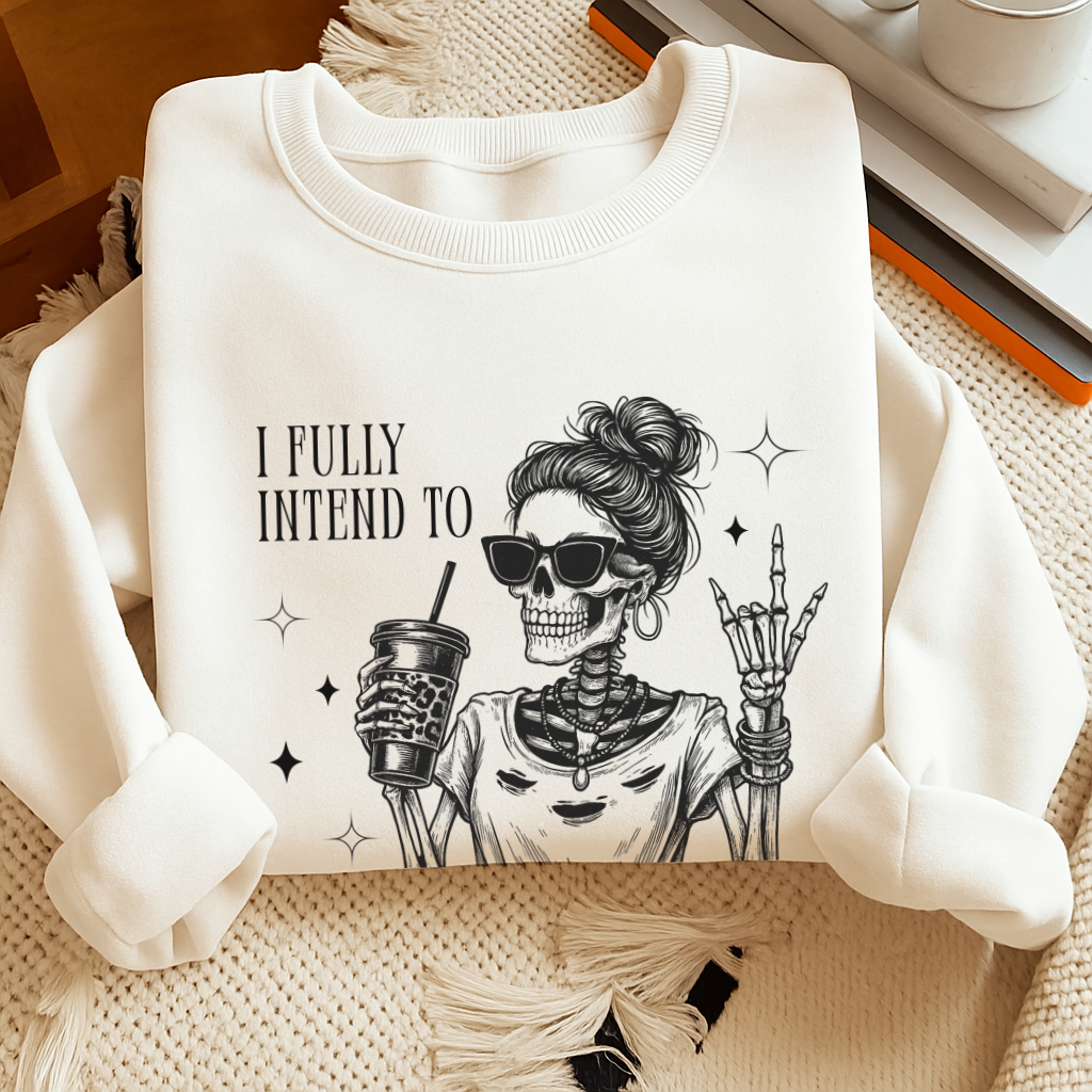 Funny Halloween Sweatshirt, Unisex Heavy Blend™ Crewneck Sweatshirt