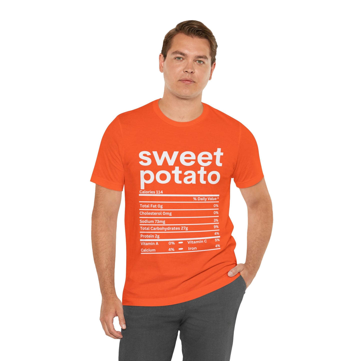 Unisex Jersey Short Sleeve Tee - Matching Family Thanksgiving Food T-Shirt