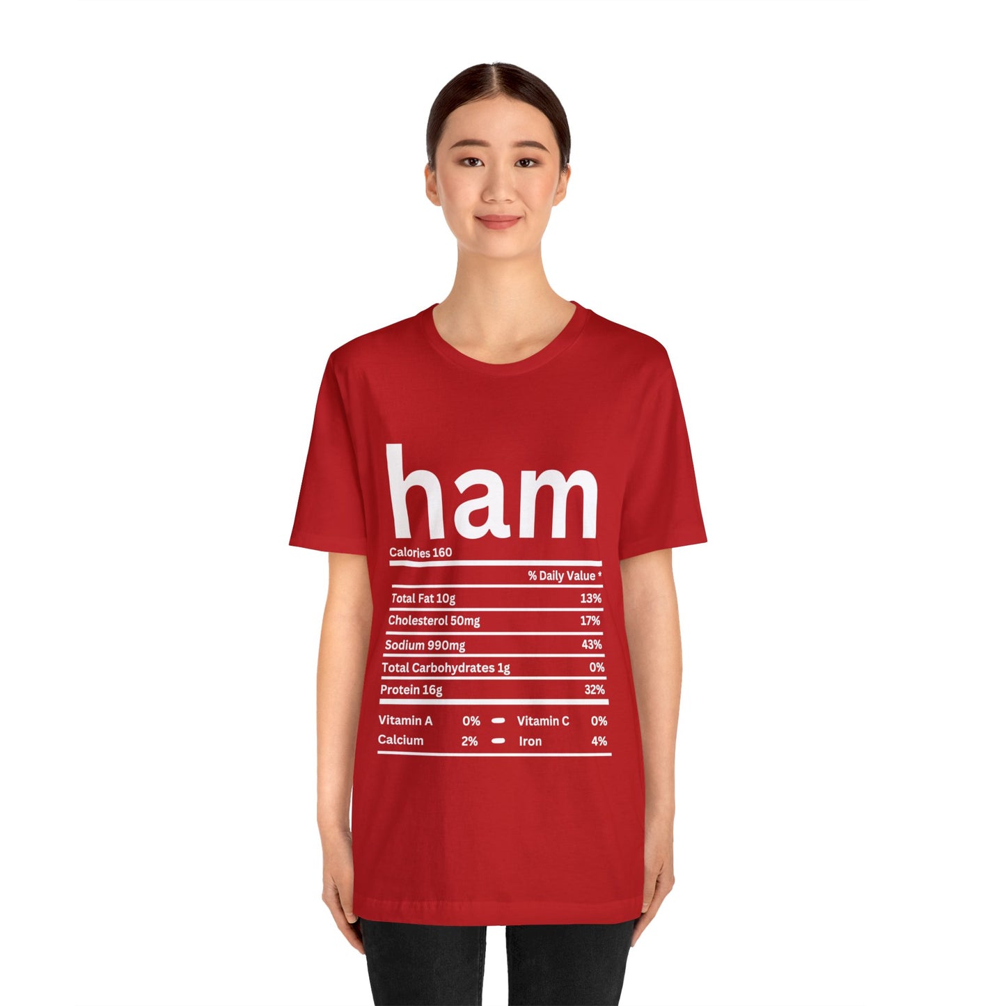Unisex Jersey Short Sleeve Tee - Family Matching Thanksgiving Food T-shirt