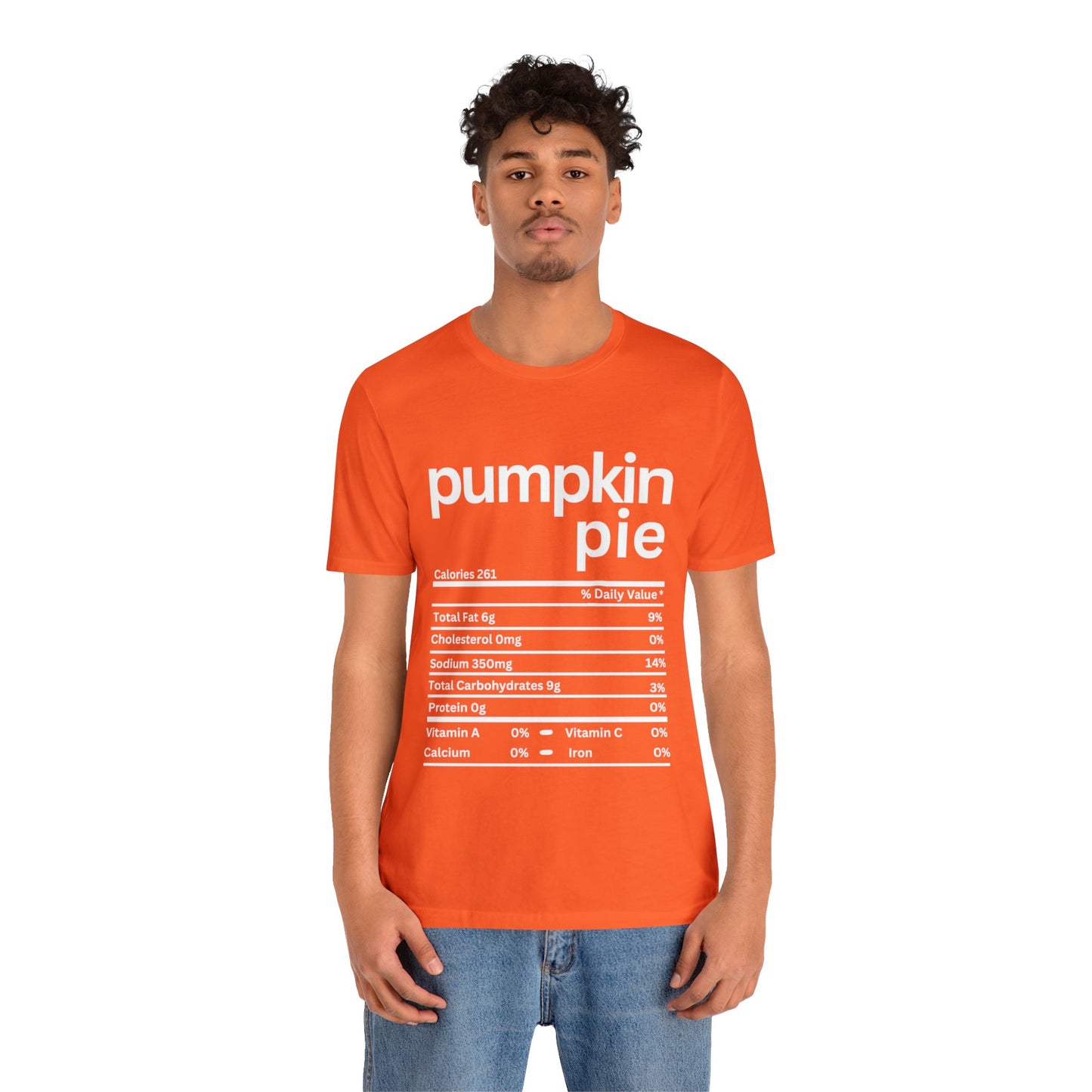 Unisex Jersey Short Sleeve Tee - Matching Family Thanksgiving Food T-shirt