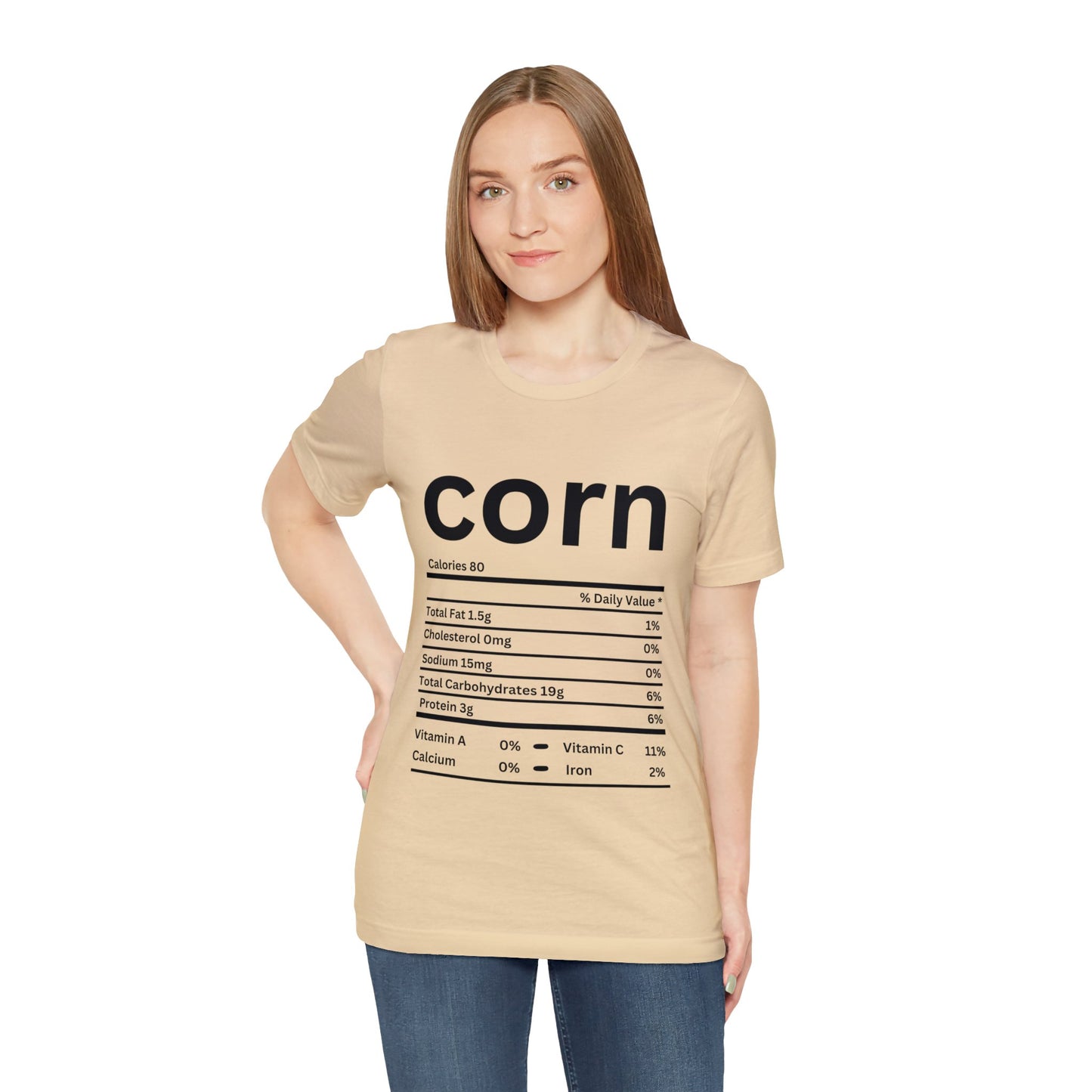 Unisex Jersey Short Sleeve Tee - Matching Family Thanksgiving Food T-Shirt