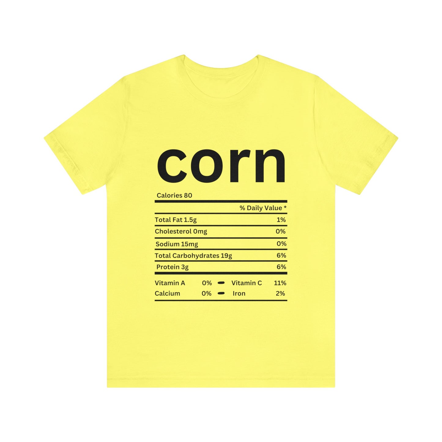 Unisex Jersey Short Sleeve Tee - Matching Family Thanksgiving Food T-Shirt