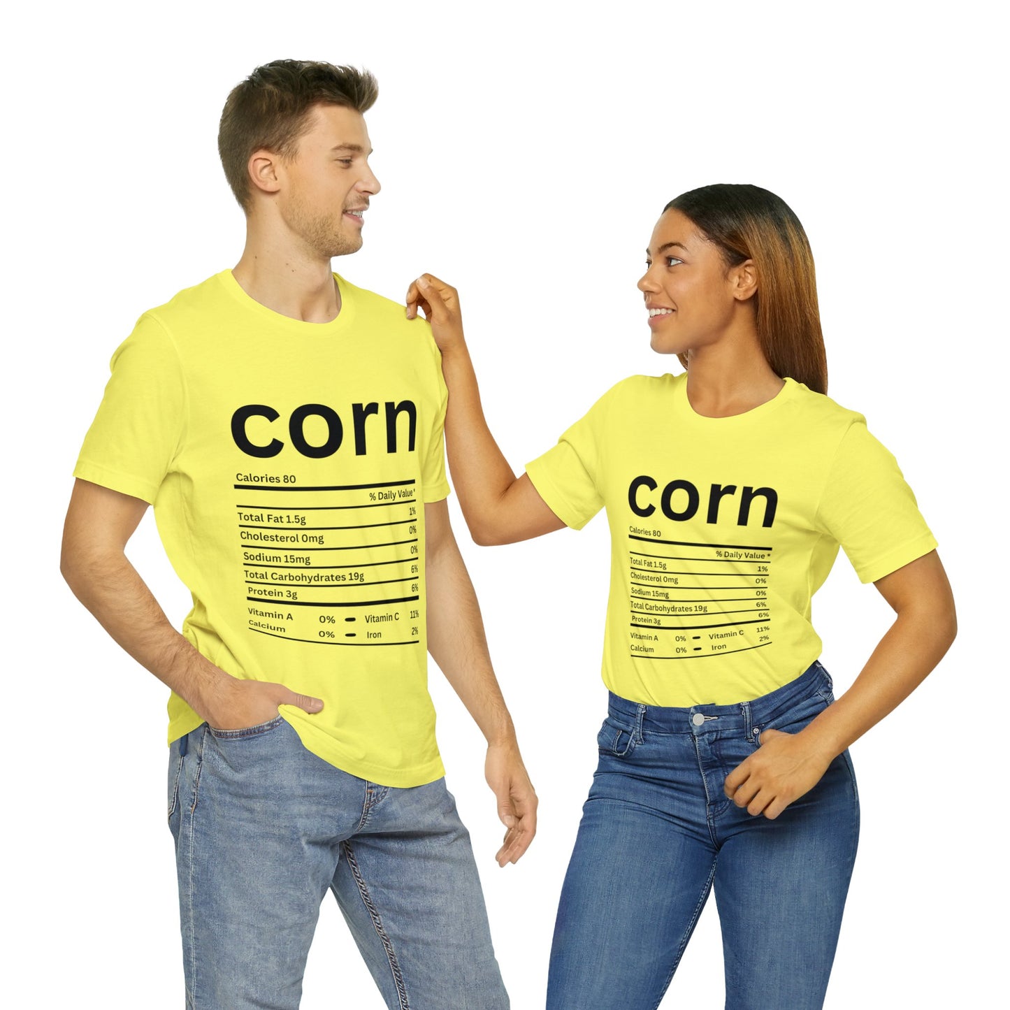Unisex Jersey Short Sleeve Tee - Matching Family Thanksgiving Food T-Shirt