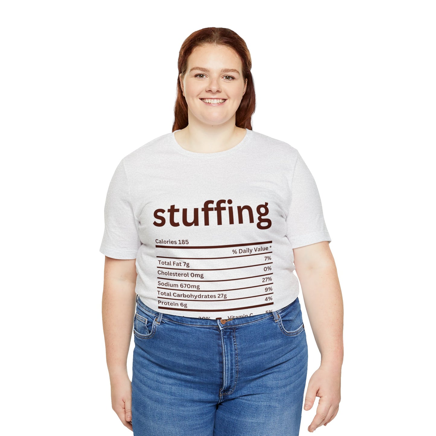 Unisex Jersey Short Sleeve Tee - Matching Family Thanksgiving Food T-Shirt