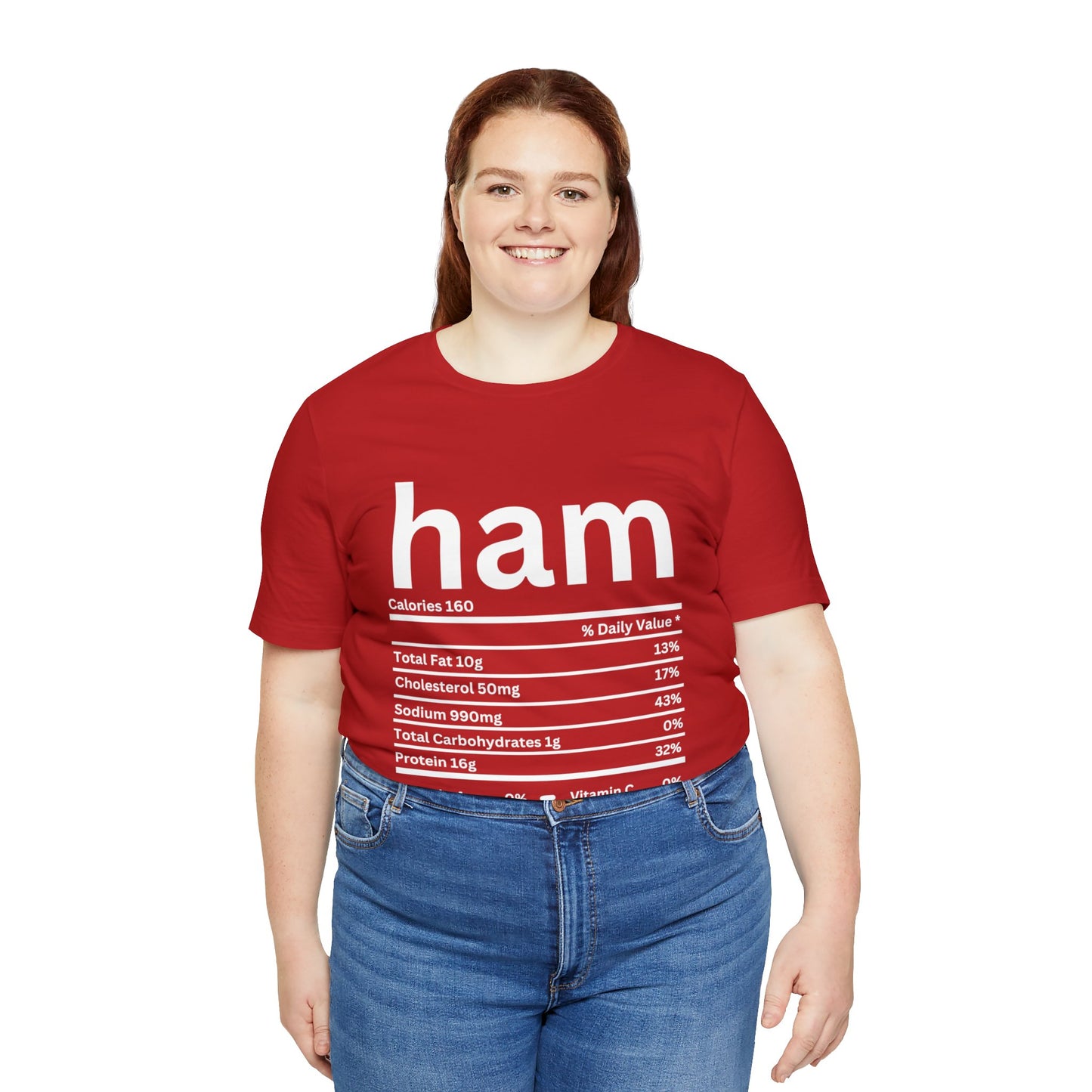 Unisex Jersey Short Sleeve Tee - Family Matching Thanksgiving Food T-shirt