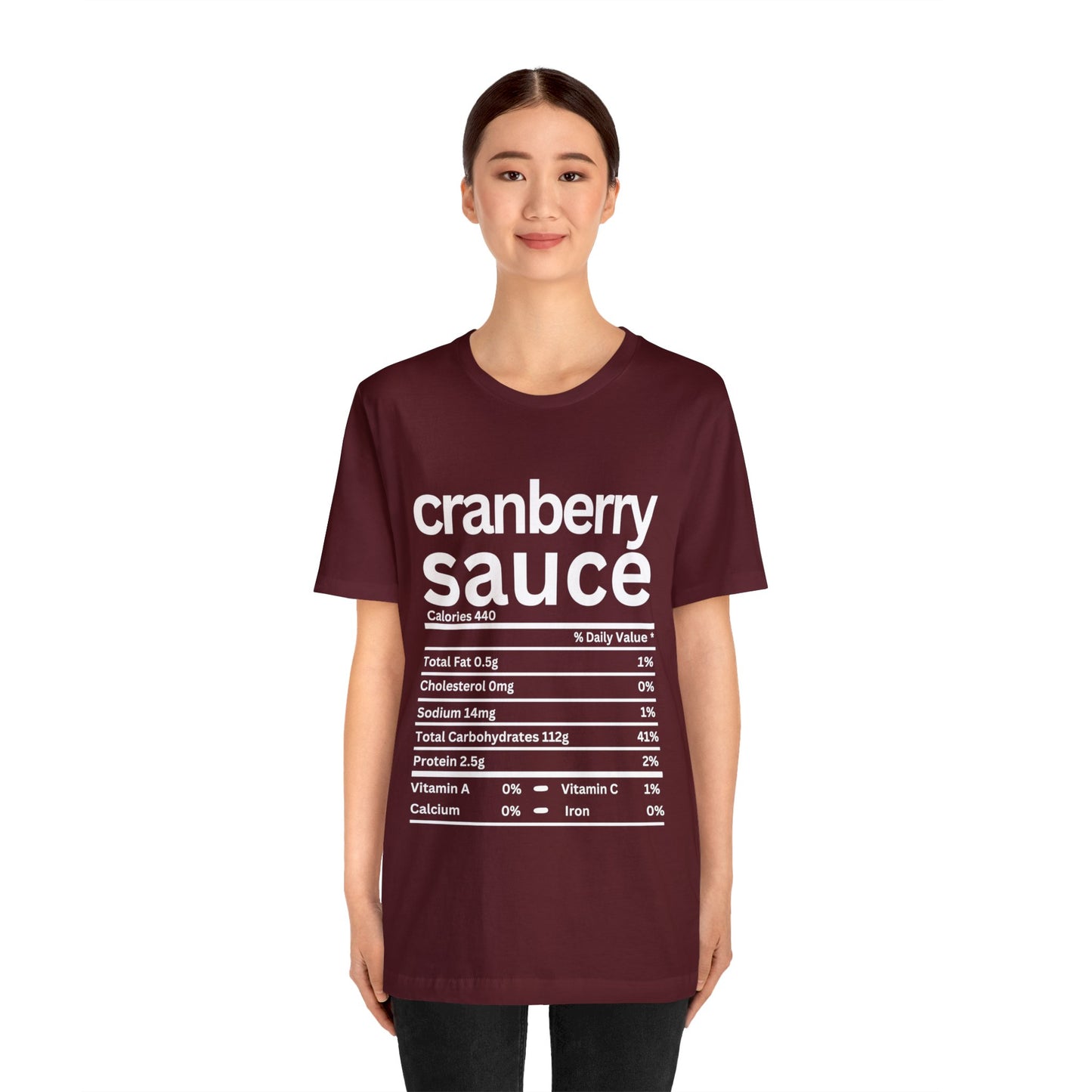 Unisex Jersey Short Sleeve Tee - Matching Family Thanksgiving Food T-shirt