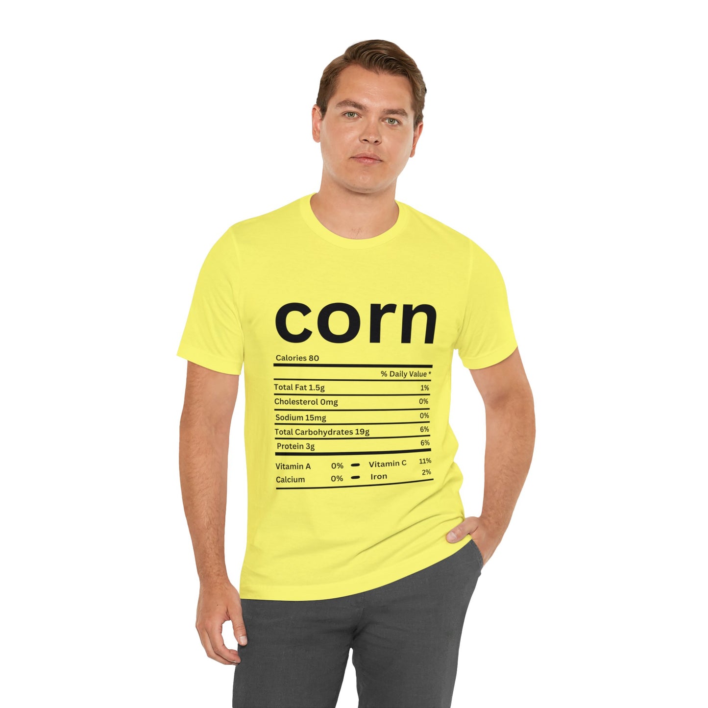 Unisex Jersey Short Sleeve Tee - Matching Family Thanksgiving Food T-Shirt