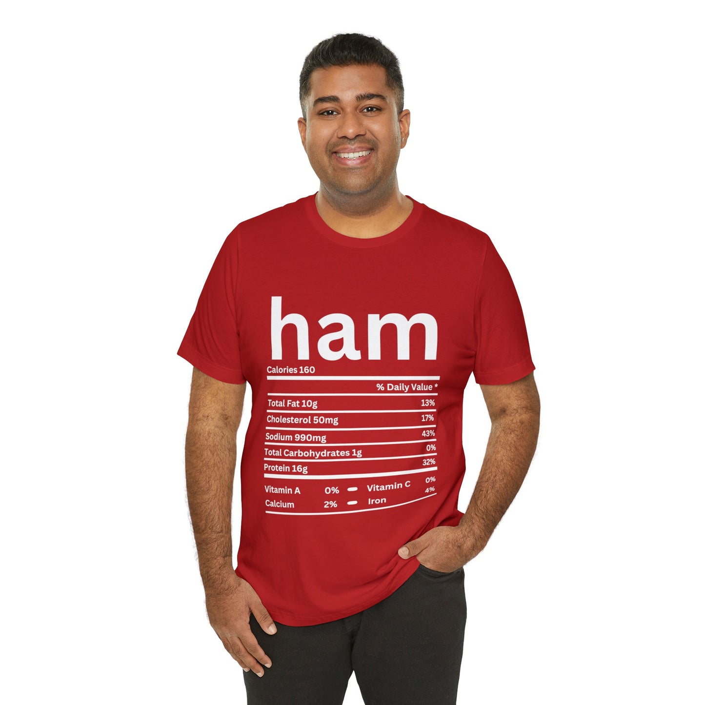 Unisex Jersey Short Sleeve Tee - Family Matching Thanksgiving Food T-shirt