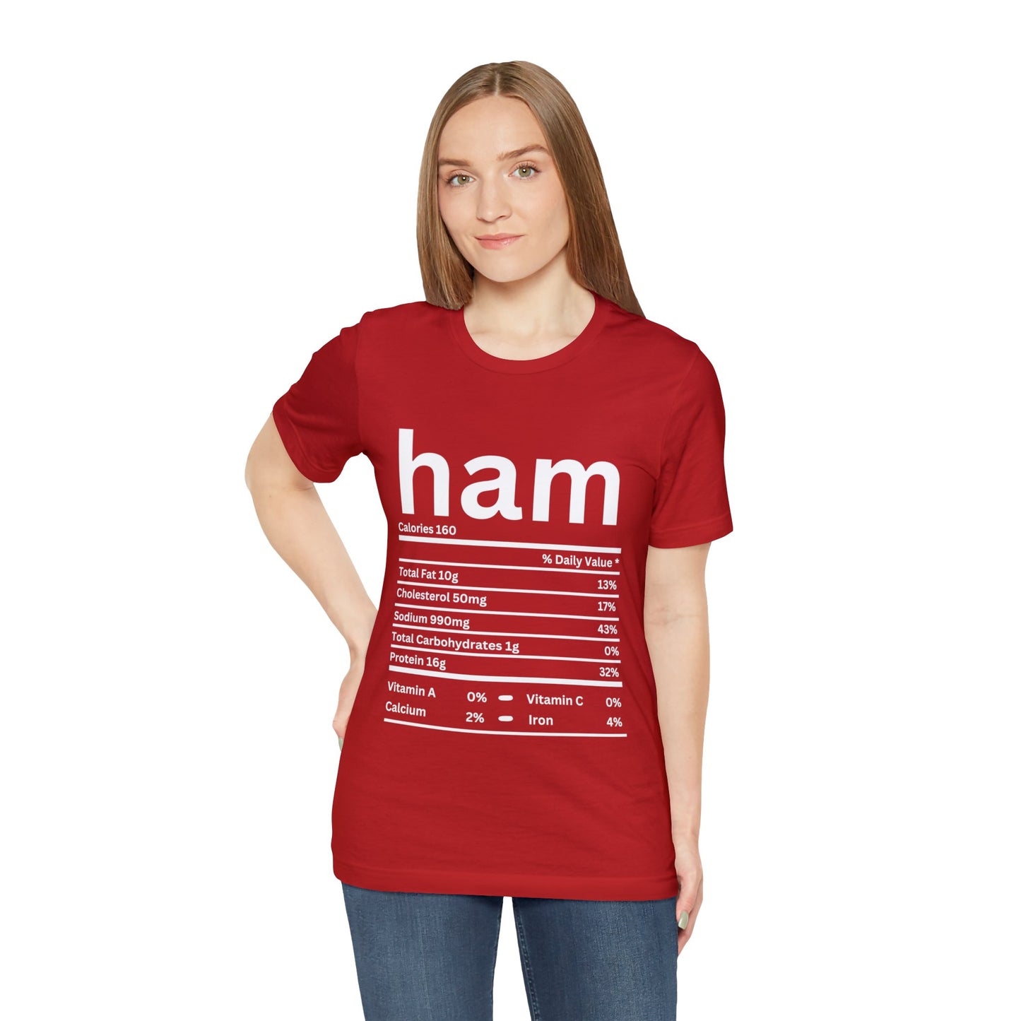 Unisex Jersey Short Sleeve Tee - Family Matching Thanksgiving Food T-shirt
