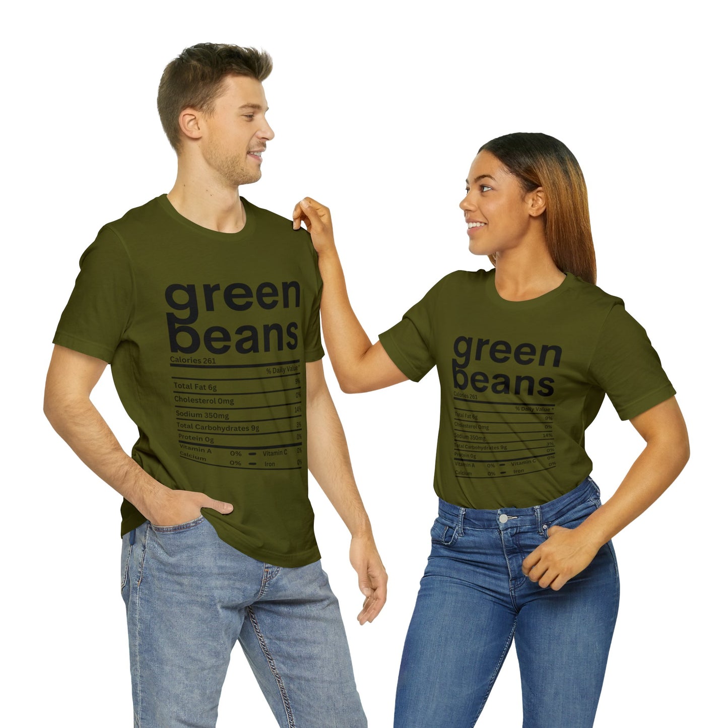 Unisex Jersey Short Sleeve Tee - Matching Family Thanksgiving Food T-shirt