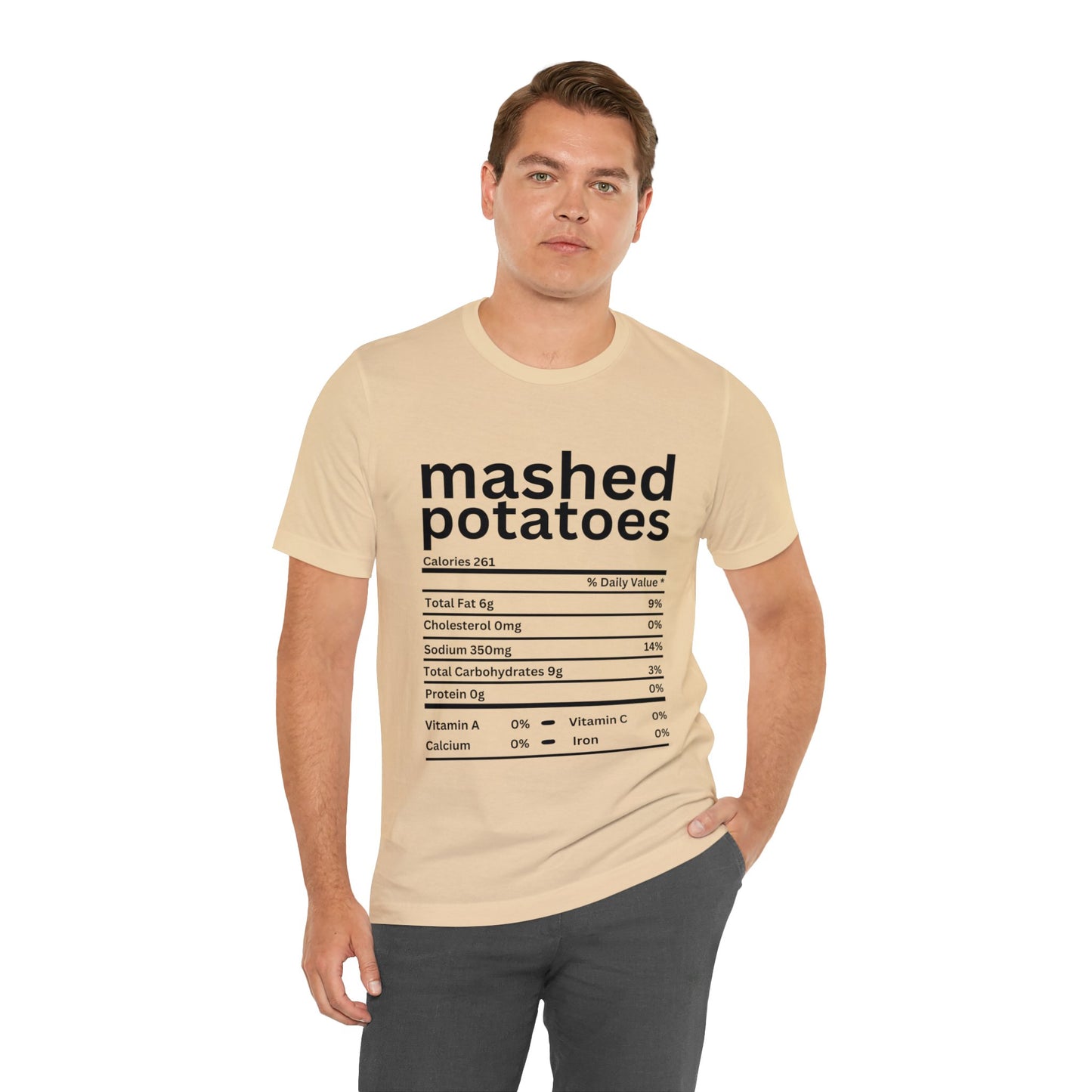 Unisex Jersey Short Sleeve Tee - Matching Family Thanksgiving Food T-Shirts