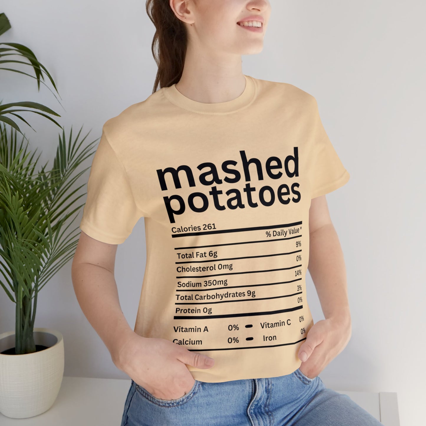 Unisex Jersey Short Sleeve Tee - Matching Family Thanksgiving Food T-Shirts