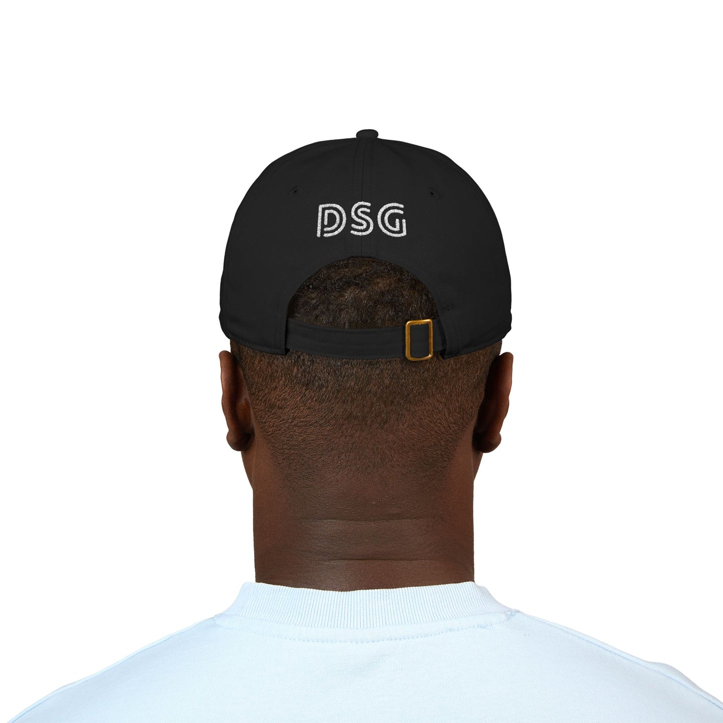 "Don't Stop Grindin'" Organic Embroidered Baseball Cap - Keep Grinding! Stylish & Eco-Friendly Hat for Outdoor Activities, Gifts, Everyday Wear