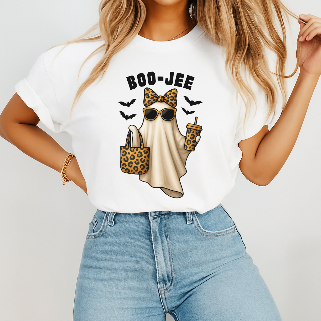 Halloween BOO-JEE T-shirt, Halloween Cute T-shirt, Unisex Softstyle T-Shirt
