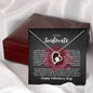 To My Soulmate, Valentines Day Nekcklace - Forever Love Necklace Gift