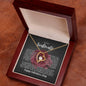 To My Soulmate, Valentines Day Nekcklace - Forever Love Necklace Gift