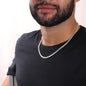 Personalized Happy 1st Valentines As My Fiance Gift - Cuban Link Chain