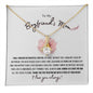 To My Boyfriend's Mom Gift | Alluring Beauty