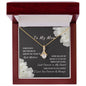 To My Mom Gift | Alluring Beauty Necklace