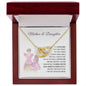 Mother and Daughter Necklace | Gift for Mom | Gift for Daughter | Interlocking Hearts Necklace