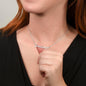 To Mom on My Wedding Day Gift | Heart Name Necklace