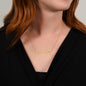 To Mom on My Wedding Day Gift | Heart Name Necklace