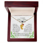 To An Amazing New Mom Est 2023 | Custom Baby Feet Necklace with Birthstone