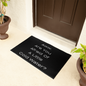 Cold Plunge Mat with funny Message, Motivation, Outdoor/Indoor Mat