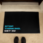 Cold Plunge Mat - Stop Thinking Get in! - Ice Bath Mat, Outdoor/Indoor Mat