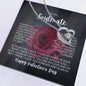 To My Soulmate, Valentines Day Nekcklace - Forever Love Necklace Gift