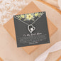 To My Best Mom Gift | Forever Love Necklace
