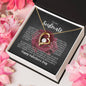 To My Soulmate, Valentines Day Nekcklace - Forever Love Necklace Gift