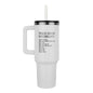 Truck Driver Vocabulary Pinnacle 40oz Tumbler - Laser Engraved