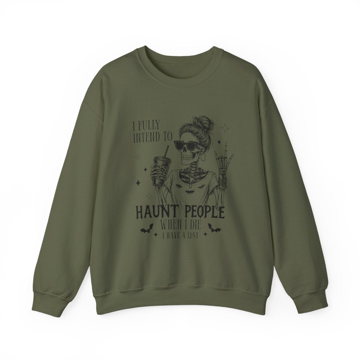 Funny Halloween Sweatshirt, Unisex Heavy Blend™ Crewneck Sweatshirt