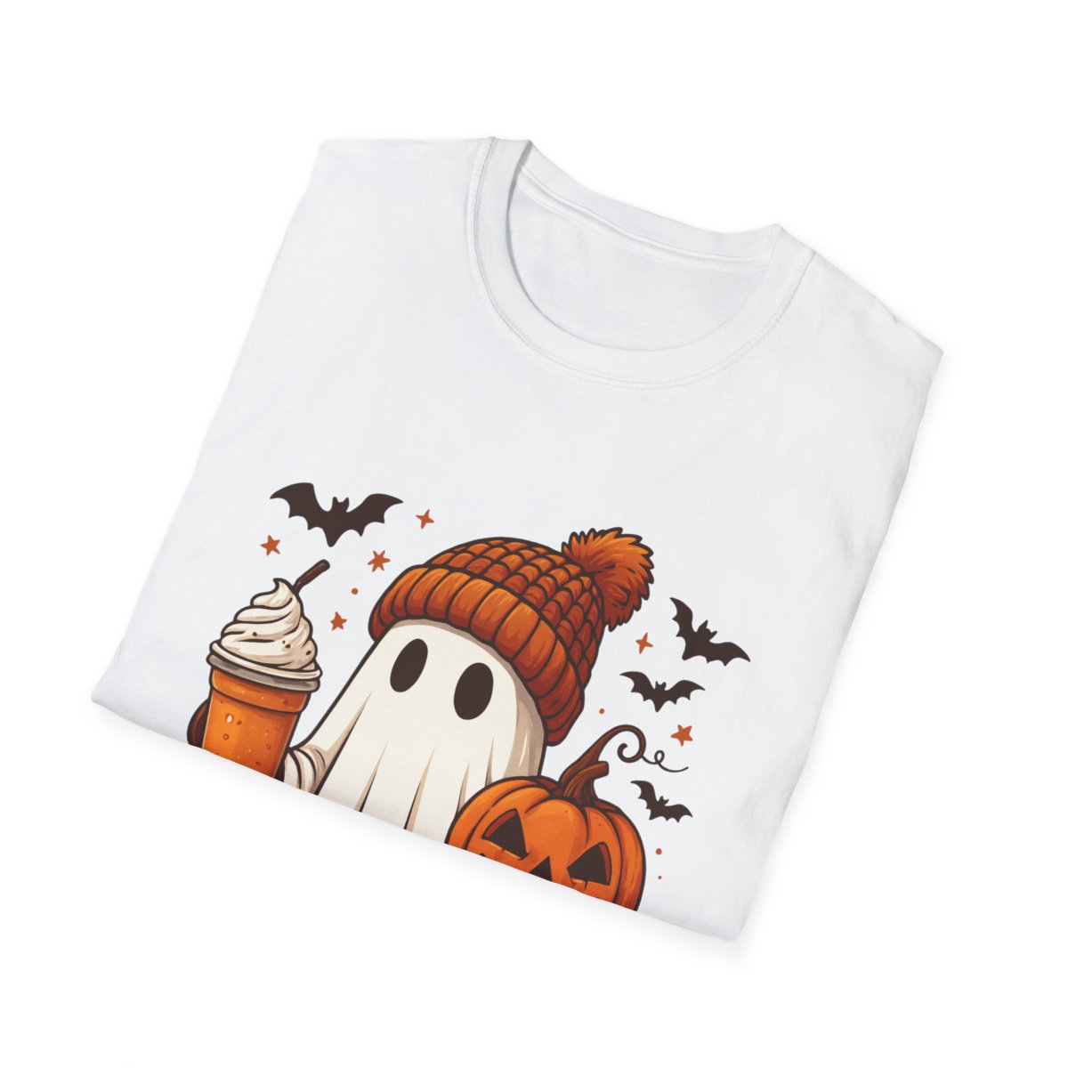 Halloween Ghost T-shirt, Halloween Gift, Fall Shirt, Cute Spooky Ghost Halloween Tshirt