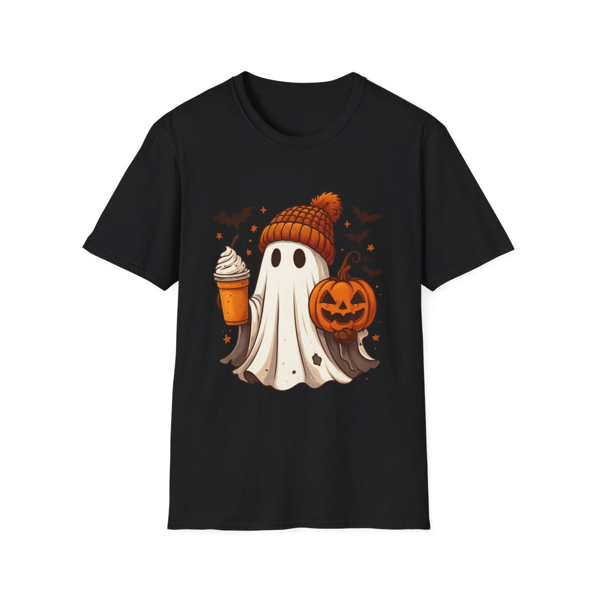 Halloween Ghost T-shirt, Halloween Gift, Fall Shirt, Cute Spooky Ghost Halloween Tshirt