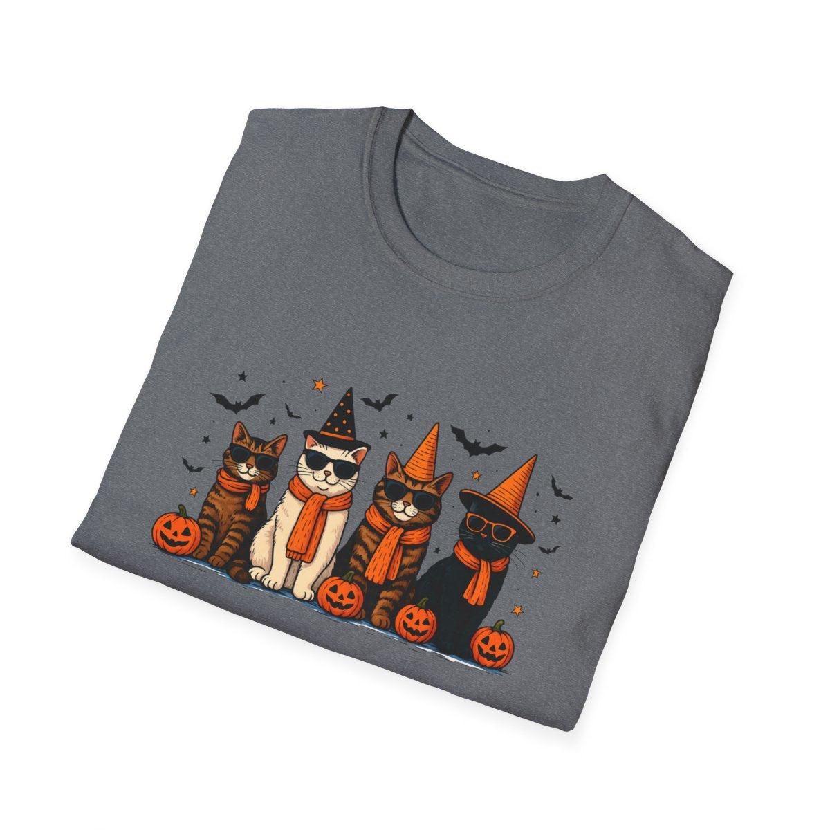 Cat Halloween T-shirt, Halloween Gifts, Gift for her, Cat Mom T-shirt,
