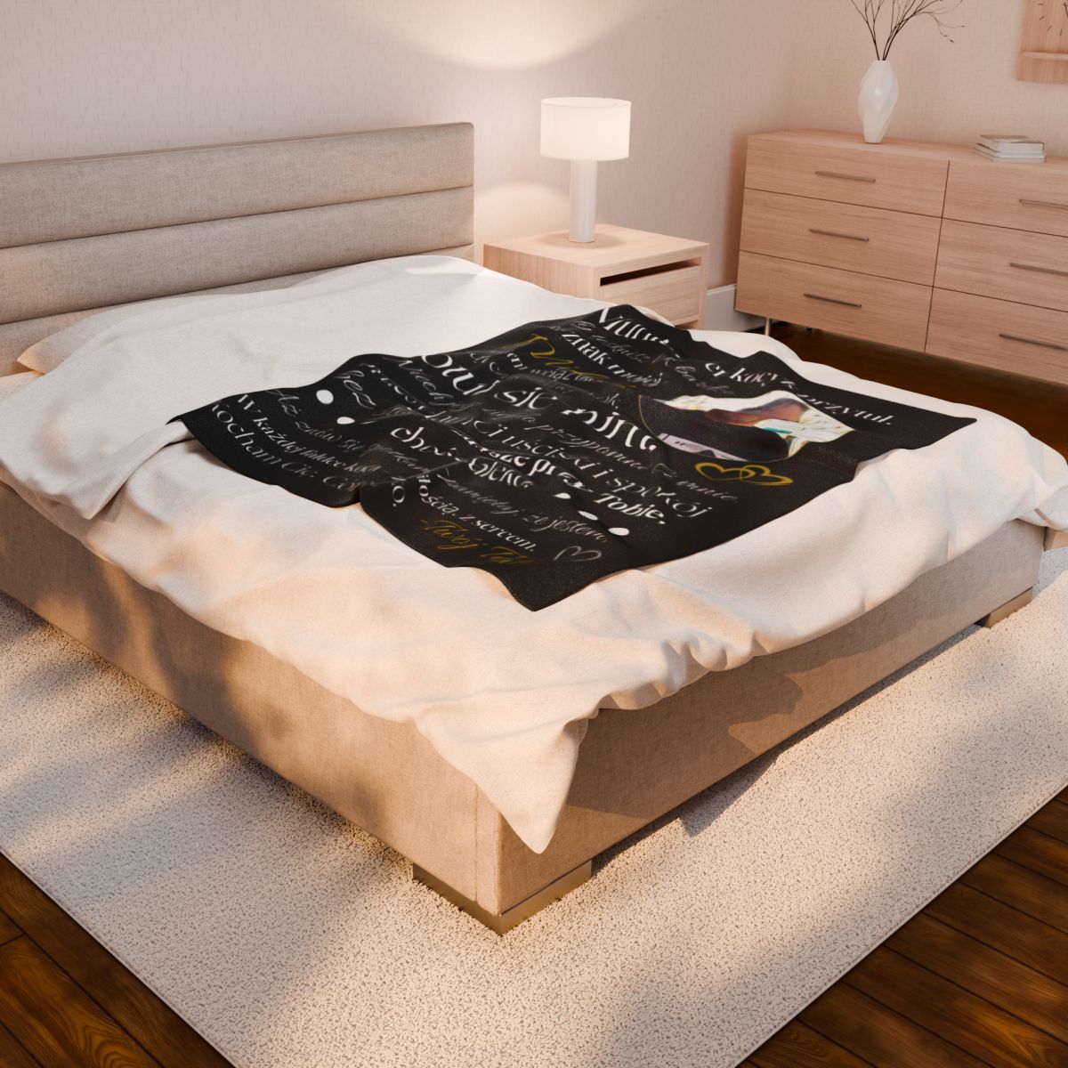 Daughter Velveteen Plush Blanket