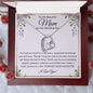 To My Beautiful Mom Forever Love Necklace