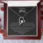 To The Best Mom Ever Forever Love Necklace