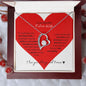 To My Future Wife Gift | Forever Love Necklace with Message Card