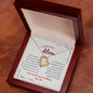 To My Wonderful Mom From Son Gift | Forever Love Necklace