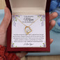 To My Beautiful Mom Forever Love Necklace