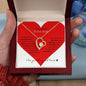 To My Future Wife Gift | Forever Love Necklace with Message Card