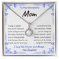 To My Wonderful Mom From Daughter Gift | Eternal Hope Necklace