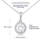 To My Wonderful Mom From Daughter Gift | Eternal Hope Necklace
