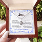 To My Wonderful Mom From Daughter Gift | Eternal Hope Necklace
