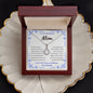 To My Wonderful Mom From Daughter Gift | Eternal Hope Necklace