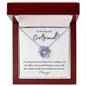 To My Beautiful Girlfriend Gift | Lucky in Love Necklace