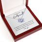 To My Beautiful Girlfriend Gift | Lucky in Love Necklace